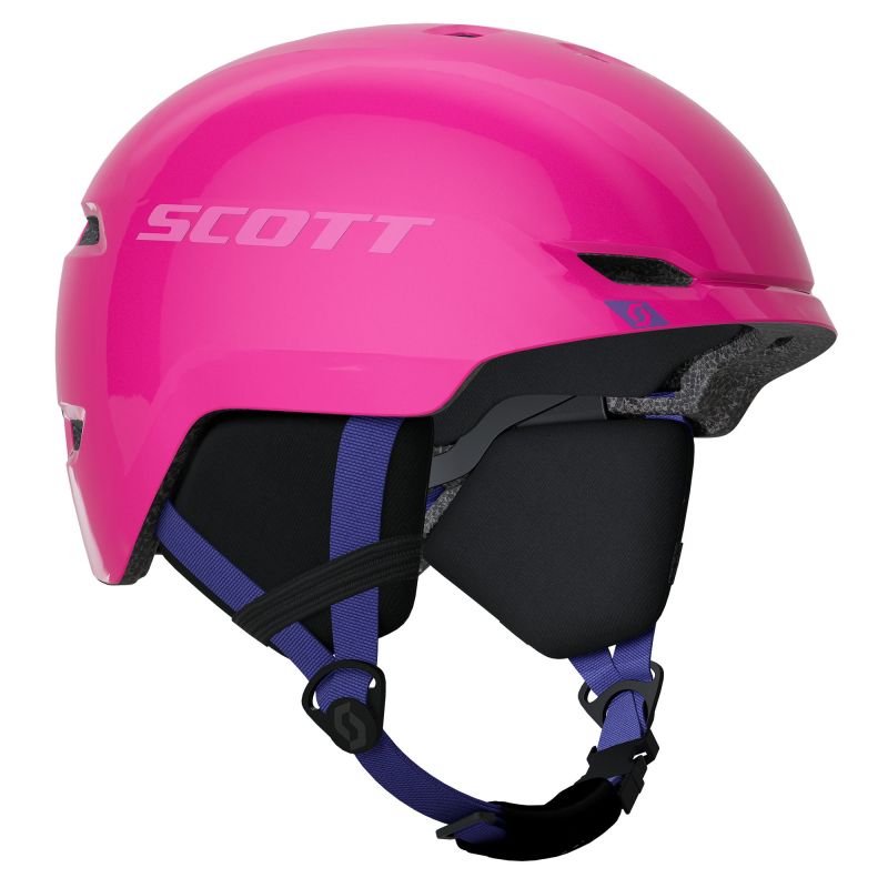 SCOTT KEEPER 2 neon pink dětská lyžařská helma