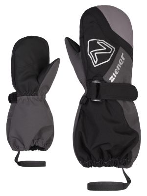 ZIENER LAURUS AS® MITTEN black magnet dětské lyžařské rukavice  | 2, 2,5, 3, 3,5
