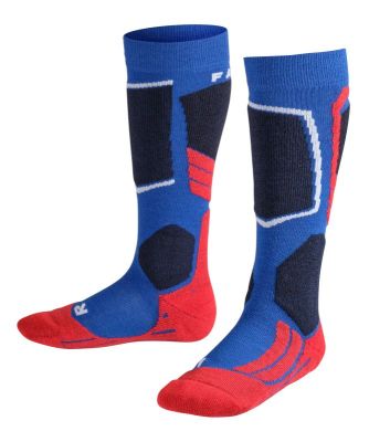 FALKE SK2 INTERMEDIATE KIDS cobalt blue dětské lyžařské ponožky