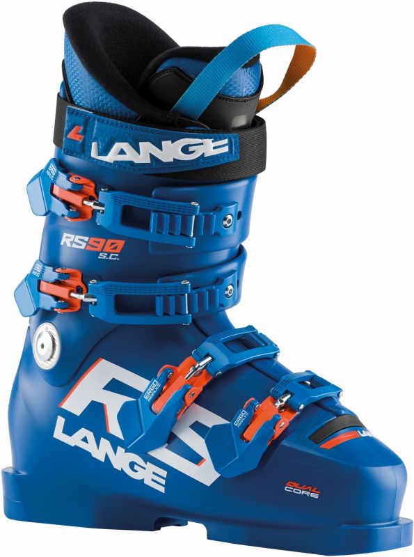 LANGE RS 90 SC power blue juniorské sjezdové boty