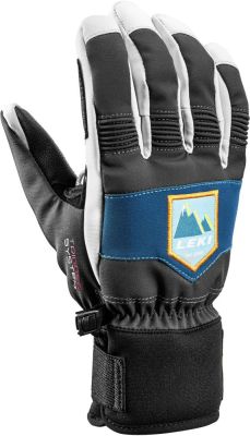 LEKI PATROL 3D Junior graphite-petrol juniorské lyžařské rukavice  | 4, 6, 7