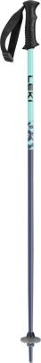 LEKI RIDER darkblue-light turquoise-white dětské sjezdové hole  | 70 cm, 75 cm, 90 cm, 95 cm, 105 cm