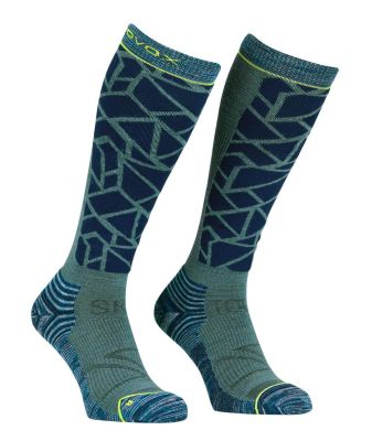 ORTOVOX SKI TOUR COMP LONG SOCKS M deep ocean ponožky | 39-41, 45-47