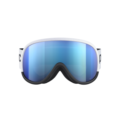 POC RETINA MID RACE hydrogen white/hydrogen white/partly sunny blue sjezdové brýle