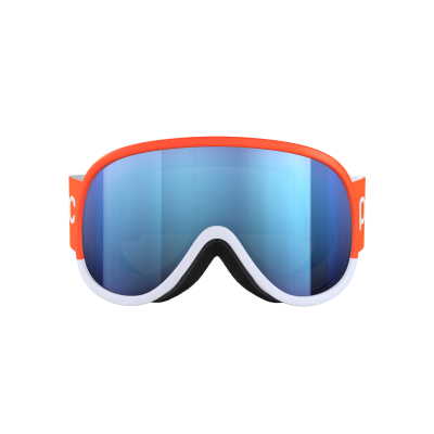 POC RETINA MID RACE zink orange/hydrogen white/partly sunny blue sjezdové brýle