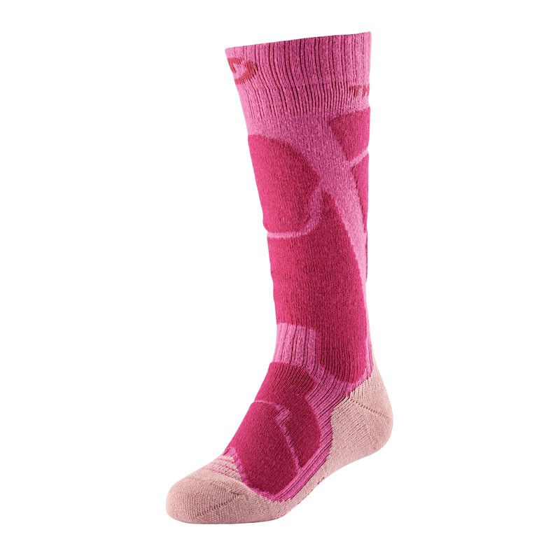 THERM-IC SKI WARM JUNIOR růžové dětské lyžařské ponožky