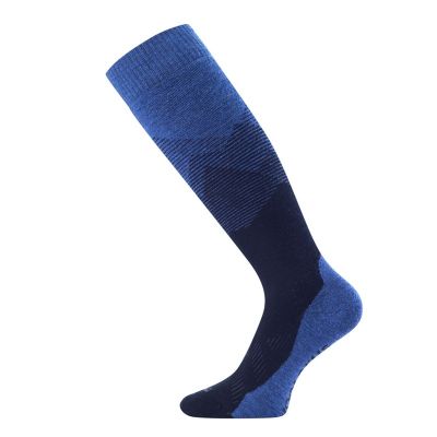 LASTING FWM modré lyžařské ponožky  | 38-41 (M)