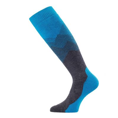 LASTING FWM tyrkysové lyžařské ponožky  | 34-37 (S), 42-45 (L), 46-49 (XL)