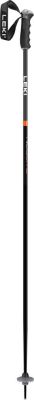 LEKI NEOLITE AIRFOIL black-dark anthracite-neonorange sjezdové hole  | 125 cm