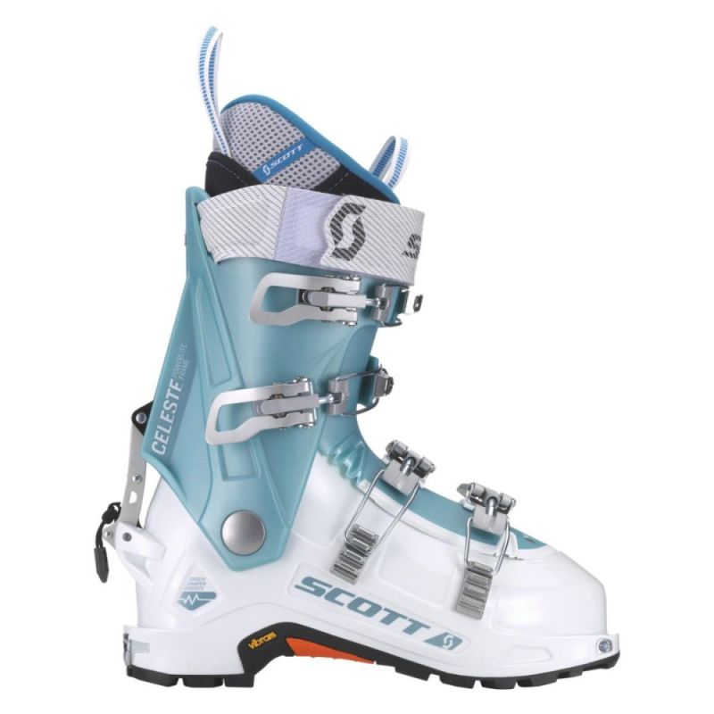 SCOTT W's CELESTE white/blue dámské skialpové boty