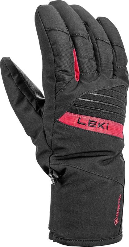 LEKI SPACE black-red lyžařské rukavice