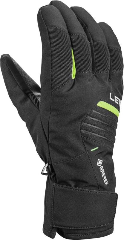 LEKI VISION black-lime lyžařské rukavice