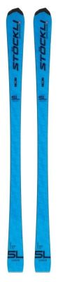 STÖCKLI LASER SL FIS sjezdové lyže + deska SALOMON Carbon + vázání SALOMON SRT 12 blue 24/25 | 155 cm, 165 cm