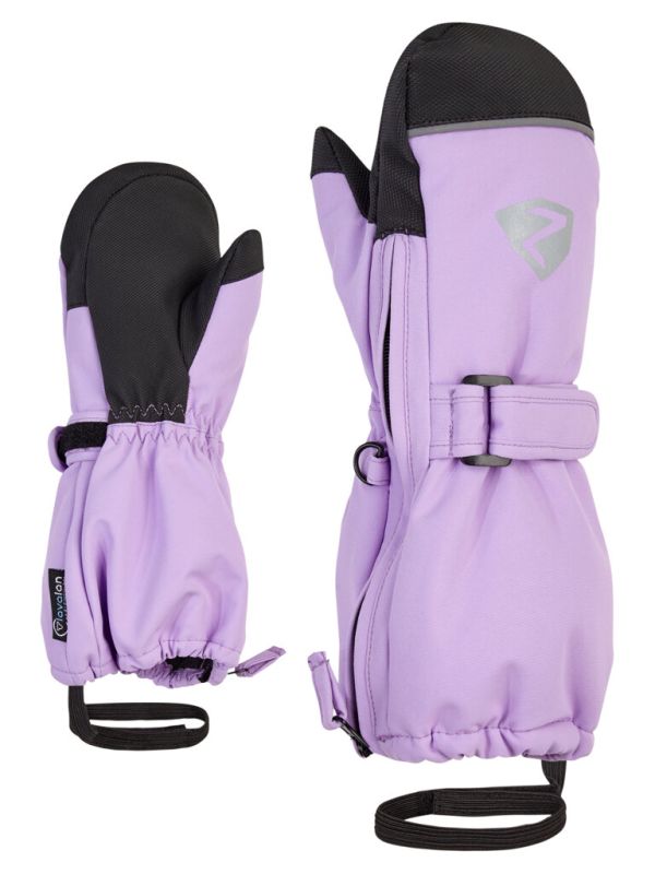 ZIENER LANUP AS® AW MINIS violet dětské lyžařské rukavice