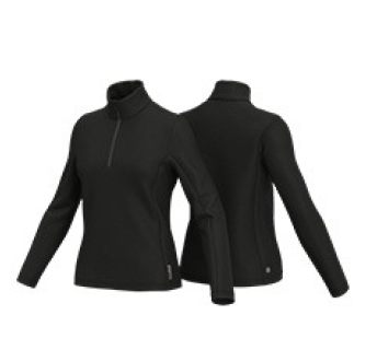 COLMAR LADIES SWEATSHIRT black dámská mikina