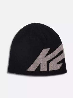 K2 JACQUARD BEANIE black čepice 