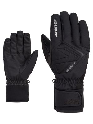 ZIENER GATIS AS® black lyžařské rukavice  | 8, 8,5, 9, 9,5