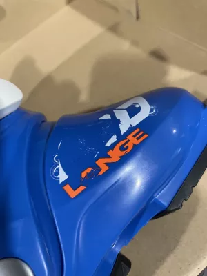 LANGE L KID power blue dětské sjezdové boty