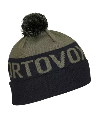 ORTOVOX BOBBLE KNIT BEANIE dark wild herbs čepice 