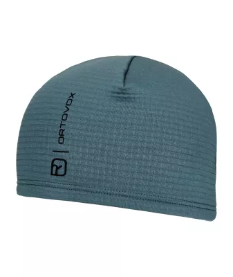 ORTOVOX FLEECE GRID BEANIE dark arctic grey čepice 