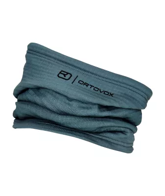 ORTOVOX FLEECE GRID NECKWARMER dark arctic grey nákrčník 