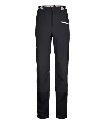 ORTOVOX PUNTA BERRINO STRETCH PANTS W black raven dámské skialpové kalhoty  | S, M, L