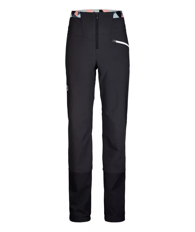 ORTOVOX PUNTA BERRINO STRETCH PANTS W black raven dámské skialpové kalhoty