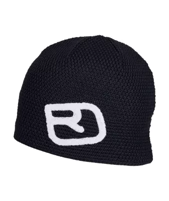 ORTOVOX ROCK'N'WOOL BEANIE black raven čepice 