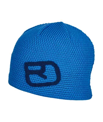 ORTOVOX ROCK'N'WOOL BEANIE blue note čepice 