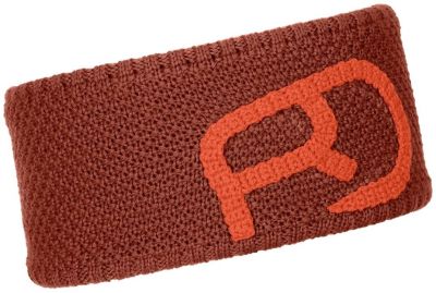 ORTOVOX ROCK'N'WOOL HEADBAND clay orange čelenka 