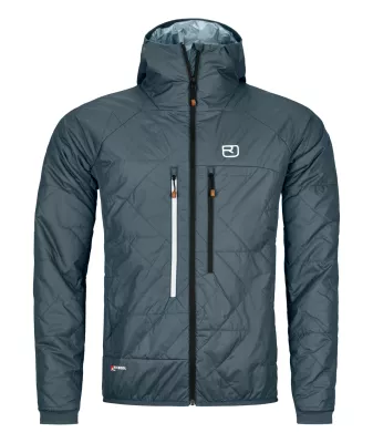 ORTOVOX SWISSWOOL PIZ BOE JACKET M dark arctic grey pánská skialpová bunda  | L, XL