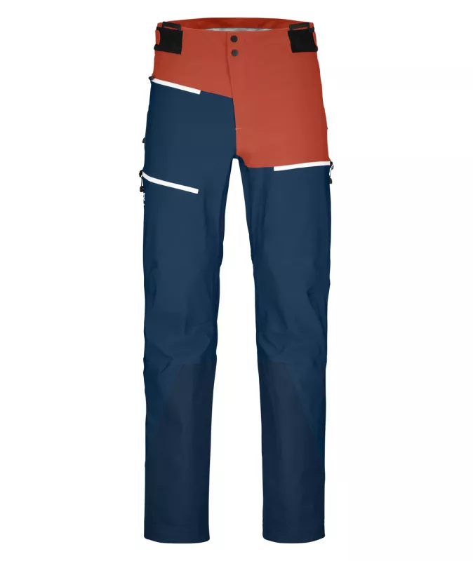 ORTOVOX WESTALPEN 3L PANTS M deep ocean pánské nepromokavé kalhoty