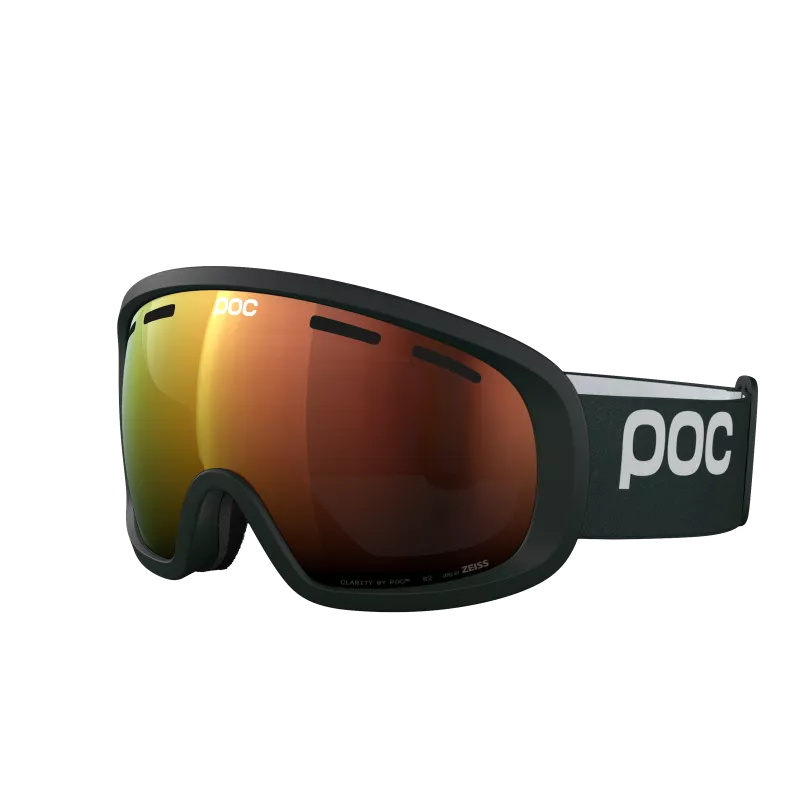 POC FOVEA MID pargasite green/partly sunny orange sjezdové brýle