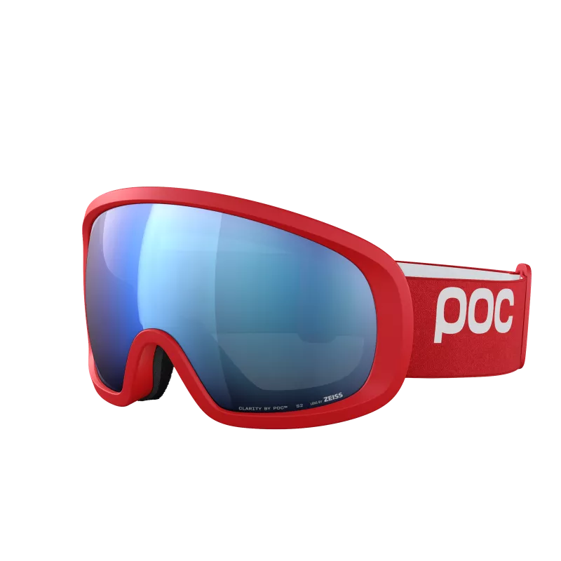 POC FOVEA prismane red/partly sunny blue sjezdové brýle