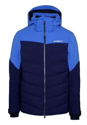 STÖCKLI SKIJACKET RACE navy-azzurro pánská lyžařská bunda  | L/52, XL/54