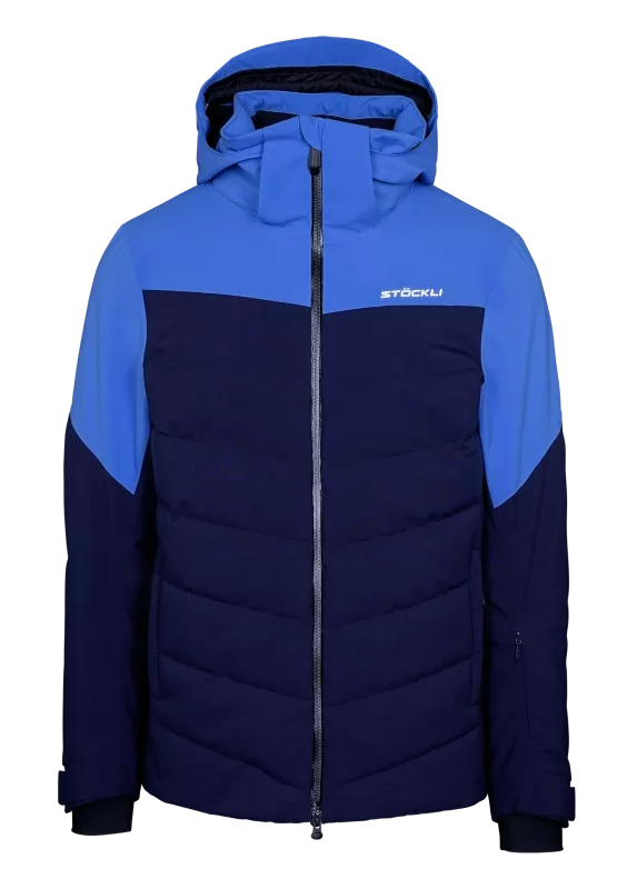 STÖCKLI SKIJACKET RACE navy-azzurro pánská lyžařská bunda Stöckli