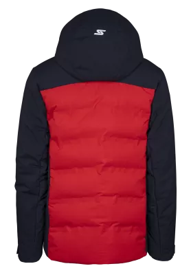 STÖCKLI SKIJACKET WRT CROSS PRO red-black pánská lyžařská bunda Stöckli