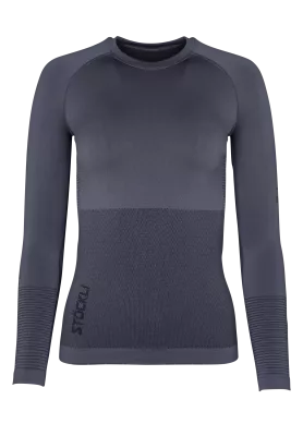 STÖCKLI UNDERWEAR LONGSLEEVE MONTERO antra dámské funkční tričko  | 38, 40