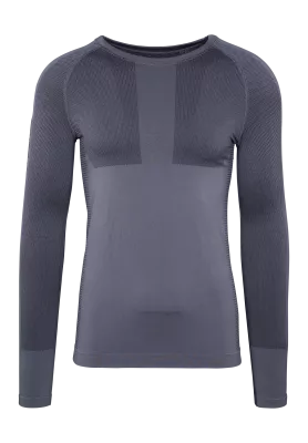 STÖCKLI UNDERWEAR LONGSLEEVE MONTERO antra pánské funkční tričko  | M/50, L/52