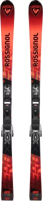 ROSSIGNOL HERO JR MULTI-EVENT XPRESS JR + vázání XPRESS 7 GW B83 BLACK / RANBB01+FCJD050 sjezdové lyže set