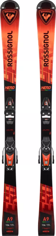 ROSSIGNOL HERO MULTIEVENT 127-148 OPEN + vázání NX 7 GW LIFTER B73 BLK HOT RED / RANAV01+FCLAN04 sjezdové lyže set