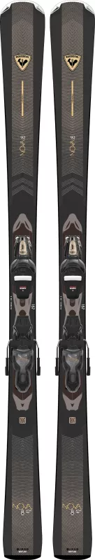 ROSSIGNOL NOVA 8 XPRESS + vázání XPRESS W 11 GW B83 GREY BRONZE / RANPX02+FCNDW10 sjezdové lyže set