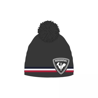 ROSSIGNOL ROOSTER POMPON black čepice 