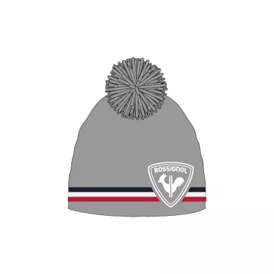 ROSSIGNOL ROOSTER POMPON heather grey čepice 