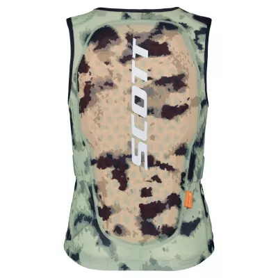 SCOTT VEST AIRFLOW J fresh green/dark blue dětský chránič páteře | S, M