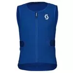 SCOTT VEST AIRFLOW J solid blue/white dětský chránič páteře