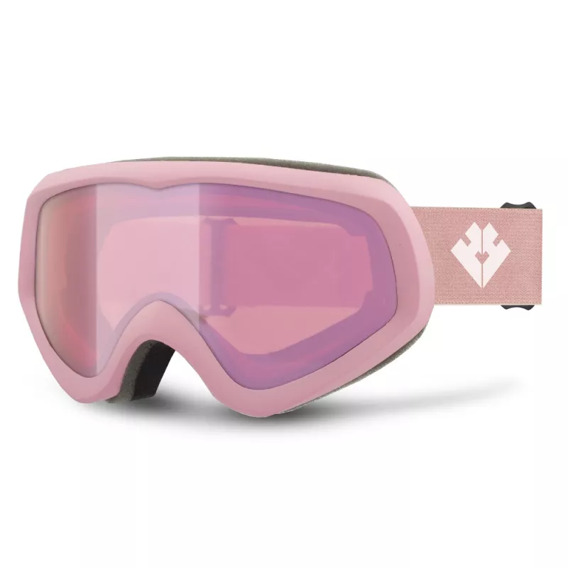 HATCHEY LUNATIC JR pink/pink full revo pink dětské sjezdové brýle 24/25