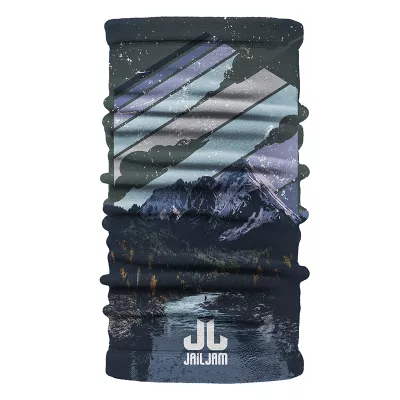 JAILJAM MULTIFUNCTIONAL PRINTED LOOP blueberry nákrčník 