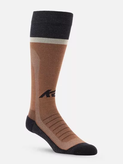 K2 COMPRESSION TOURING SOCK brown ponožky