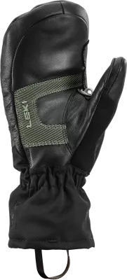 LEKI GRIFFIN BASE 3D Women Mitt black-dusty green dámské lyžařské rukavice